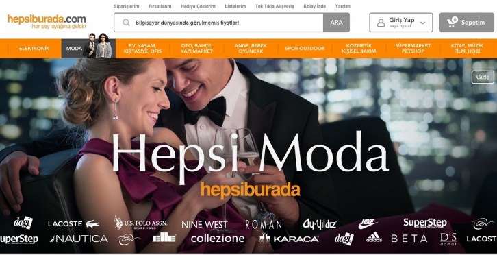 Hepsiburada.com’dan moda açılımı