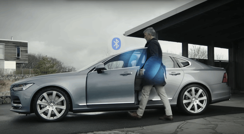 Volvo, yeni akıllı telefon uygulamasıyla araba anahtarlarını tarihe gömecek