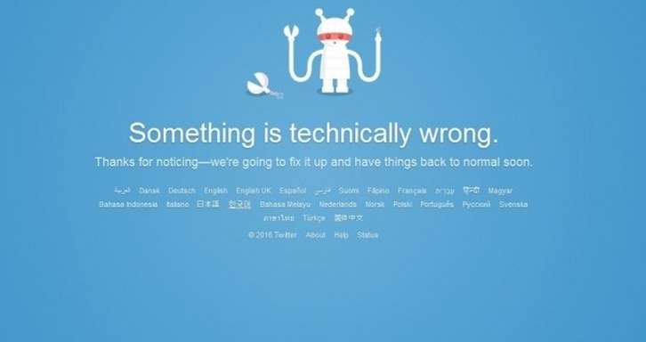 Twitter’da teknik sorun yüzünden kesinti yaşanıyor