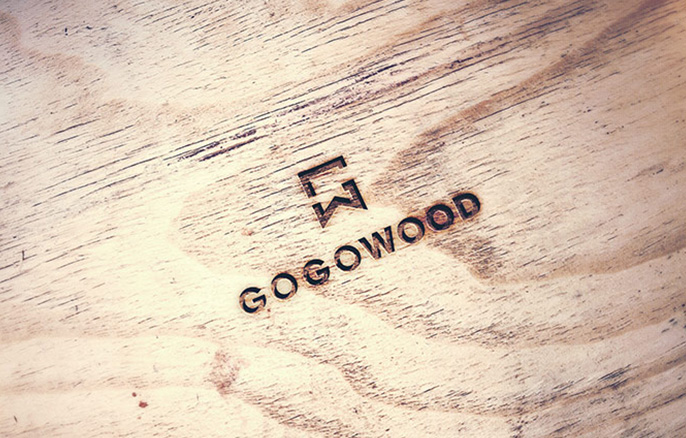 Gogowood logo tasarımı