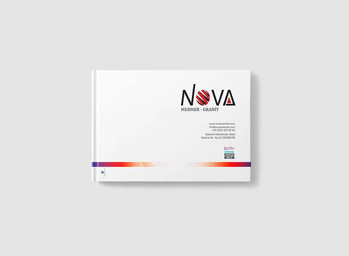 Nova Mermer Katalog Tasarımı